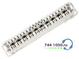 Плинт размыкаемый KRONE LSA-PROFIL 2/10 6089 1 121-06 (оригинальный, Германия)