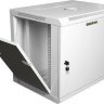 Шкаф настенный 19" 9U 600x350x501 GYDERS GDR-96035GM, металлическая дверь серый