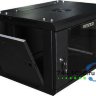 Шкаф настенный 19" 9U 600х600х501 GYDERS GDR-96060B, стеклянная дверь черный