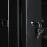 Шкаф настенный для сервера 19 15U 600х600х769 GYDERS GDR-156060B, стеклянная дверь черный