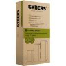 Напольный серверный шкаф 19"  32U GYDERS GDR-326010B, 600x1000x1640
