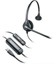 Профессиональная гарнитура Plantronics SupraPlus NC Wideband USB, оптимизирована для MOC, Lync (PL-HW251N-USB)