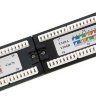 Патч панель 19" с задним органайзером, 1U, 24 порта RJ45 (8P8C), категория 5e, KRONE IDC SINELLS MFG-4651krone