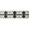 Патч-панель 19" с задним органайзером, 2U 48 портов RJ45 8P8C категория 5е, 110 IDC SINELLS MFG-6852110