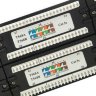 Патч-панель 19" с задним органайзером, 2U 48 портов RJ45 8P8C категория 5е, 110 IDC SINELLS MFG-6852110