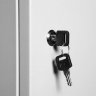 Шкаф настенный 19 9U 600х600х501 GYDERS GDR-96060GM, металлическая дверь серый