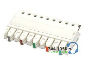 5-и парный 110 коннектор, категория 5e SINELLS 110C-M-5P