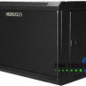 Шкаф настенный 19 дюймов 18U 600х350х901 GYDERS GDR-186035BM, металлическая дверь черный